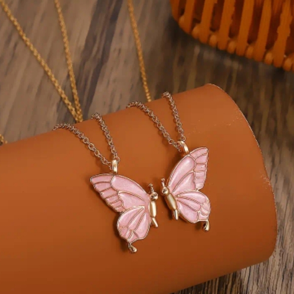 Friendship Butterfly Necklace Gift Set - Picture 4 of 4